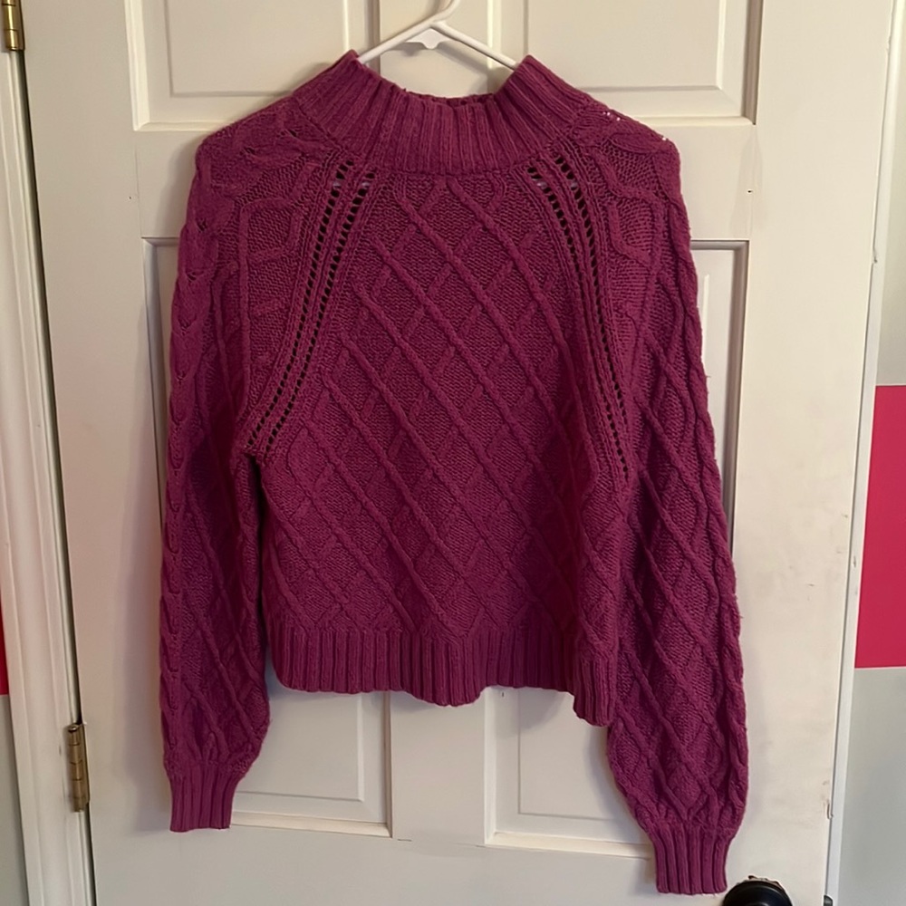 cropped sweater